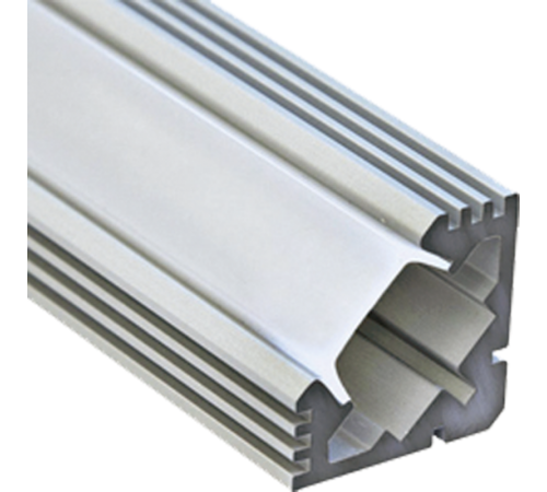 Профиль алюминиевый для светодиодной ленты PAL 1919 угловой анодированный IP20 2м  1009623  Jazzway