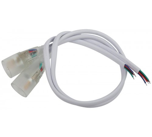 Набор коннекторов  LS-connector-18mm-RGB-D-IP68-bath для термостойкой светодиодной ленты, 2 шт.   Б0062347  ЭРА