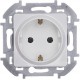 Inspiria Белый Розетка с заземлением С/У 16А без рамки  673720  Legrand