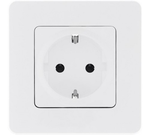 Inspiria Белый Розетка с заземлением С/У 16А без рамки  673720  Legrand