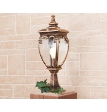 Светильник садово-парковый GLYF-8024S Andromeda S черное золото  a027999  Elektrostandard