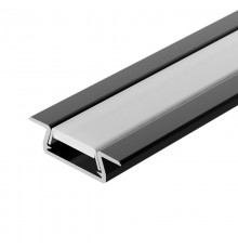 Профиль MIC-FS-2000 ANOD BLACK (Arlight, Алюминий)  040019  Arlight