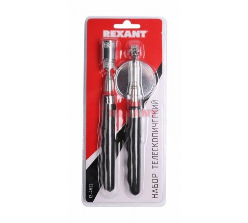 Телескопический магнит и зеркало в наборе (2 пр.)  12-4822  REXANT