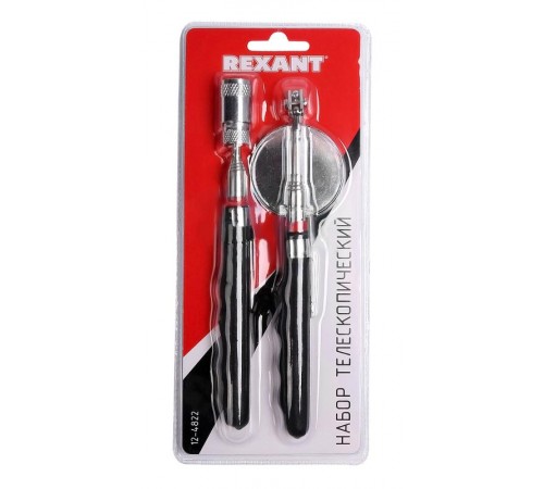 Телескопический магнит и зеркало в наборе (2 пр.)  12-4822  REXANT