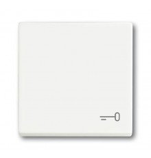 Клавиша для механизма 1-клавишного выключателя, c символом ""КЛЮЧ"" Future/Axcent/Carat/Династия, белый бархат"  2CKA001751A3201  ABB