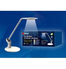 Светильник настольный TLD-547 White/LED/400Lm/3300-6000K/Dimmer 8W сенсор диммер Белый  UL-00002342  Uniel