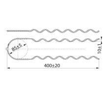 Вязка спиральная ВЛЗ 35-50-62 мм, шейка 73 мм  SO115.5073  Ensto