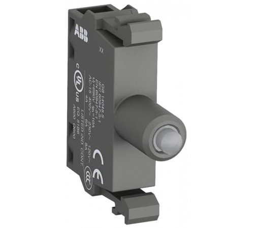 Патрон MLBL-04AL со встроенным светодиодом синий 110-130В AC с защитой от наводок  1SFA611621R3044  ABB