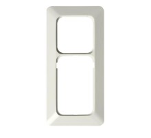 Рамка 2-постовая, 1 пост 2Schuko + 1 пост Schuko, серия Jussi, белый  2522   2TKA000013G1  ABB