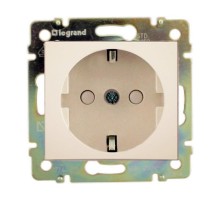 Valena DIY Сл. кость Розетка 1-ая с/з с защитными шторками   695613  Legrand
