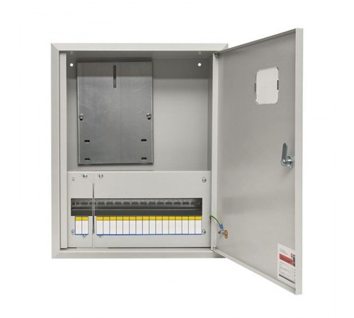 Щит учетно-распределительный встраиваемый ЩРУВ 3/18 с окном (ВхШхГ) 540х440х160мм IP31 PROxima  mb13-3/18  EKF