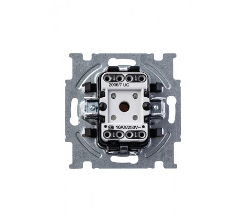 ABB Basic 55 Альп. белый Выключатель перекрёстный 1-клавишный  1012-0-2145   2CKA001012A2145  ABB