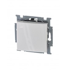 ABB Basic 55 Альп. белый Выключатель перекрёстный 1-клавишный  1012-0-2145   2CKA001012A2145  ABB