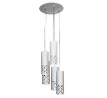 Светильник "Касабланка" 251 бел. муар НСБ 01-5х60-135 Е27  1005404830  Элетех