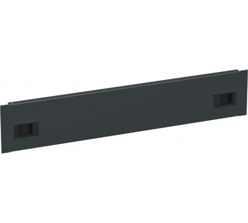 ITK by ZPAS Фальш-панель 19" 2U крепление на защел. чер. РФ  ZP-FP05-02U-H-G3-R  ITK
