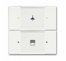 6126/02-884-500 Сенсор 2/4-кл. многофункциональный, белый бархат  6116-0-0216  2CKA006116A0216  ABB