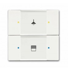 6126/02-884-500 Сенсор 2/4-кл. многофункциональный, белый бархат  6116-0-0216  2CKA006116A0216  ABB