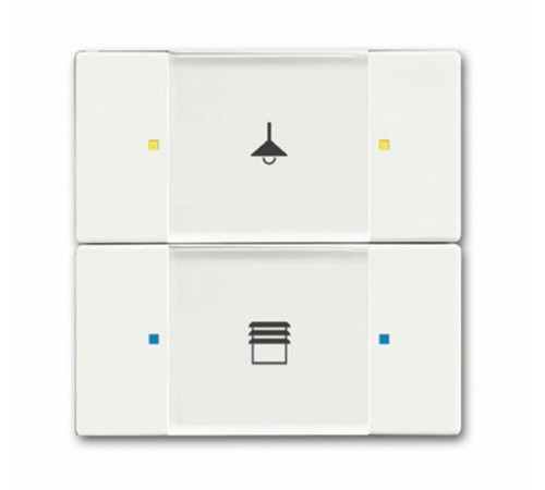 6126/02-884-500 Сенсор 2/4-кл. многофункциональный, белый бархат  6116-0-0216  2CKA006116A0216  ABB