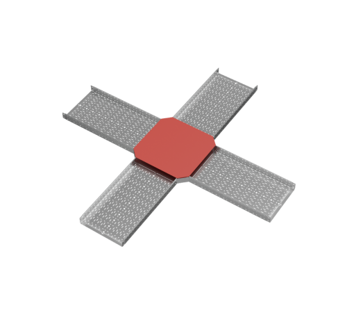 Крышка Х-разветвителя 600 мм "ПЛЮС" HD  KXDplus600 HD   КМ-профиль