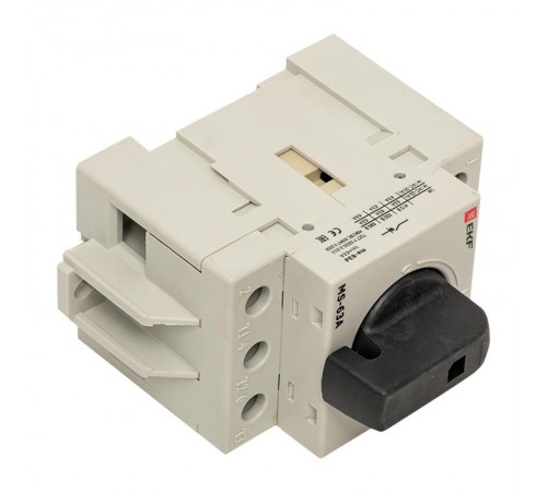 Рубильник модульный MS-63A 3P на DIN-рейку  ms-63d  EKF