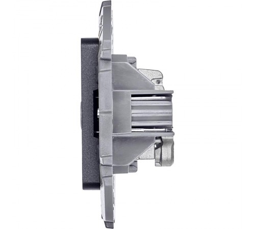 Inspiria Антрацит Розетка телевизионная TV "звезда" С/У 2 дБ 0-2400 мГц без рамки  673853  Legrand