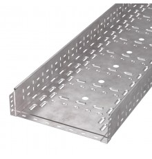 Лоток перфорированный Стандарт HDZ 400х100х3000 (1,0 мм) (6 м/уп)  PR16.1238  Промрукав