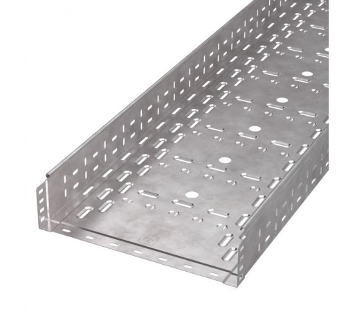 Лоток перфорированный Стандарт HDZ 400х100х3000 (1,0 мм) (6 м/уп)  PR16.1238  Промрукав