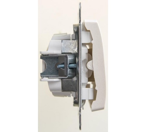 Glossa Перламутр Переключатель 1-клавишный, сх.6, 10АХ  GSL000661  SE