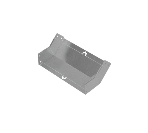 Угол внутр. верт. 45 гр. 100х400 мм "ПЛЮС" HD  NLplus45-100-400 HD   КМ-профиль