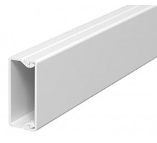 Мини-канал WDK с крышкой 15x40x2000 мм (высота борта 18 мм, крышка 40 мм, скотч) ПВХ белый RAL 9010  6027335  OBO Bettermann