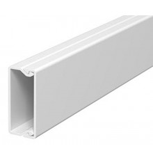 Мини-канал WDK с крышкой 15x40x2000 мм (высота борта 18 мм, крышка 40 мм) ПВХ белый RAL 9010  6191029  OBO Bettermann