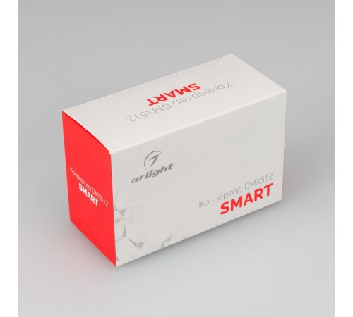 Конвертер SMART-K29-DMX512 (230V, 2x1.2A, TRIAC, DIN) (Arlight, Пластик)  027130  Arlight
