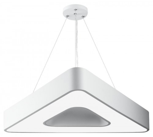 Светильник светодиодный Geometria Delta SPO-153-W-40K-030 30Вт 4000К 2100Лм IP40 600*600*80 белый подвесной ЛТ  Б0058872  ЭРА