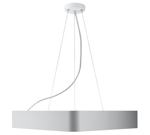 Светильник светодиодный Geometria Delta SPO-153-W-40K-030 30Вт 4000К 2100Лм IP40 600*600*80 белый подвесной ЛТ  Б0058872  ЭРА