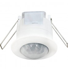 Датчик движения и освещенности SEN86 230V 1200W 6m 360° (встраиваемый) белый  22061  FERON