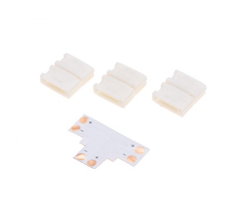 Коннектор T-образный для светодиодной ленты SMD 10мм  148-120  REXANT
