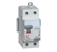 Выключатель дифференциальный (УЗО) DX3-ID 2п 40А 300мА тип AC  411525  Legrand