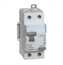 Выключатель дифференциальный (УЗО) DX3-ID 2п 40А 300мА тип AC  411525  Legrand