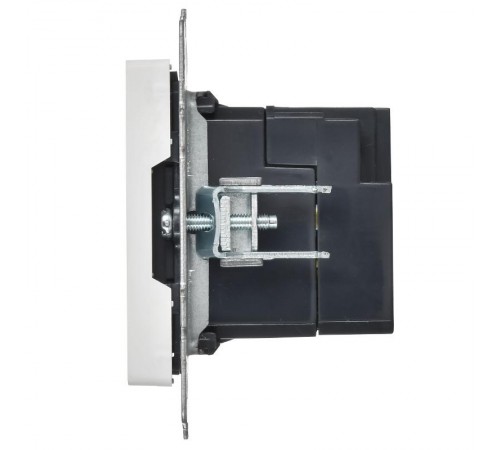 BRITE Розетка USB A+C 18Вт РЮ11-1-БрАБ арктический белый   BR-U22-018-K91  IEK