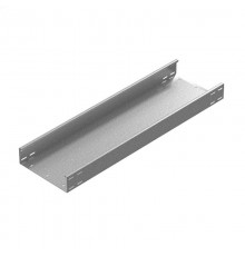 Промышленный лоток кабельный неперфорированный 100х85х3000, толщ. 2,0 мм, гор. цинк, 312180  ПЛКН-100х85х3000-2,0-ГЦ   Ostec