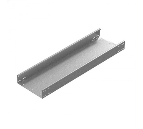 Промышленный лоток кабельный неперфорированный 100х85х3000, толщ. 2,0 мм, Сендзимир цинк, 012180  ПЛКН-100х85х3000-2,0-СЦ   Ostec