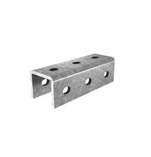 Крепление СТРАТ профиля приварное одинарное, толщ. 5,0 мм, гальван. цинк, 870769  КПРО-5,0-ЭЦ   Ostec