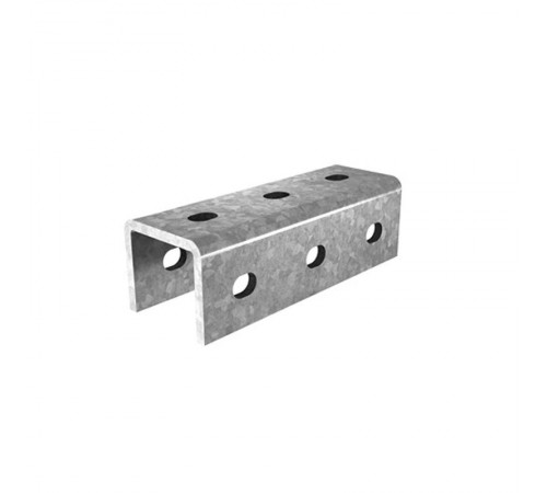 Крепление СТРАТ профиля приварное одинарное, толщ. 5,0 мм, гор. цинк, 370769  КПРО-5,0-ГЦ   Ostec