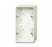 ABB Basic 55 Шале (белый) Коробка для открытого монтажа, 2-постовая  1799-0-0969   2CKA001799A0969  ABB
