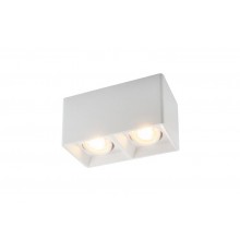 Светильник светодиодный накладной DK3035-WH IP20, 10Вт, GU5.3, LED, белый, пластик  DK3035-WH  DENKIRS