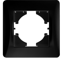 Рамка 1 пост (антрацит) серия BW  201221  SPL