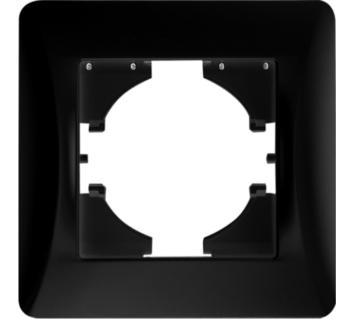 Рамка 1 пост (антрацит) серия BW  201221  SPL