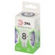 Лампа светодиодная  GREEN LINE LED P45-8W-865-E27 GL E27 8 Вт шар холодный свет  Б0067022  ЭРА