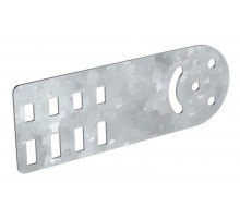 Пластина шарнирная h=80мм HDZ  CLM51D-PSH-080-HDZ  IEK