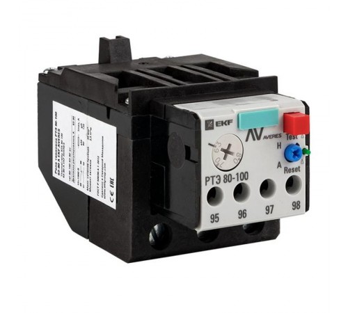 Реле тепловое РТЭ 80-100 32-50А EKF AVERES  rel-80-100-32-50-av  EKF